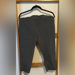 Black and White Dress Pants